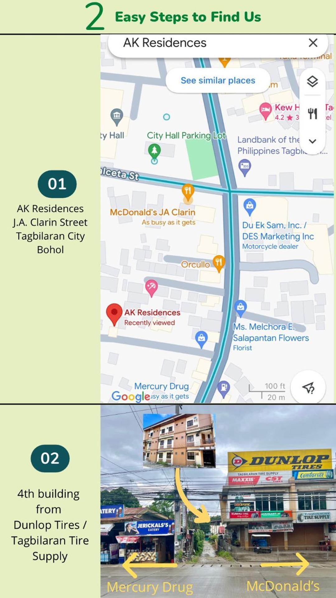Ak Residences Tagbilaran City Exterior foto